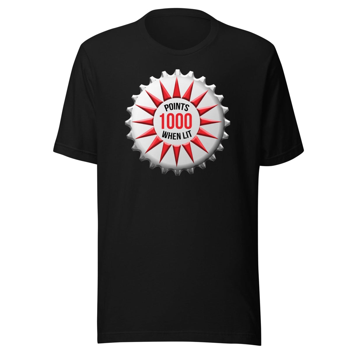 1000 Points When Lit Pinball Shirt