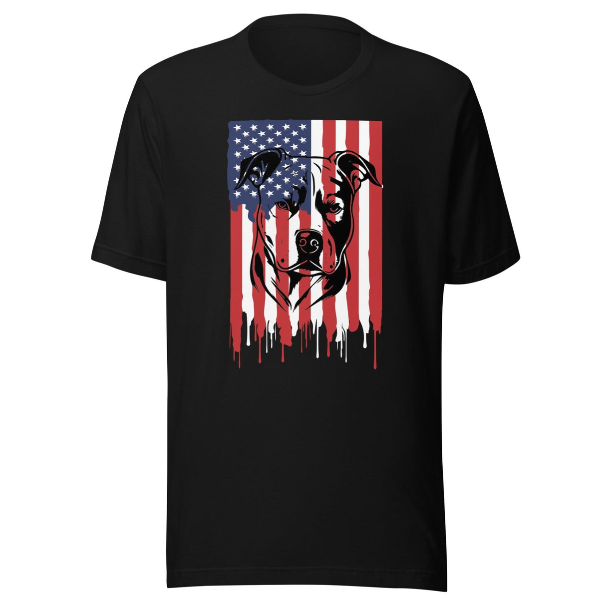 American Flag Pit Bull Shirt