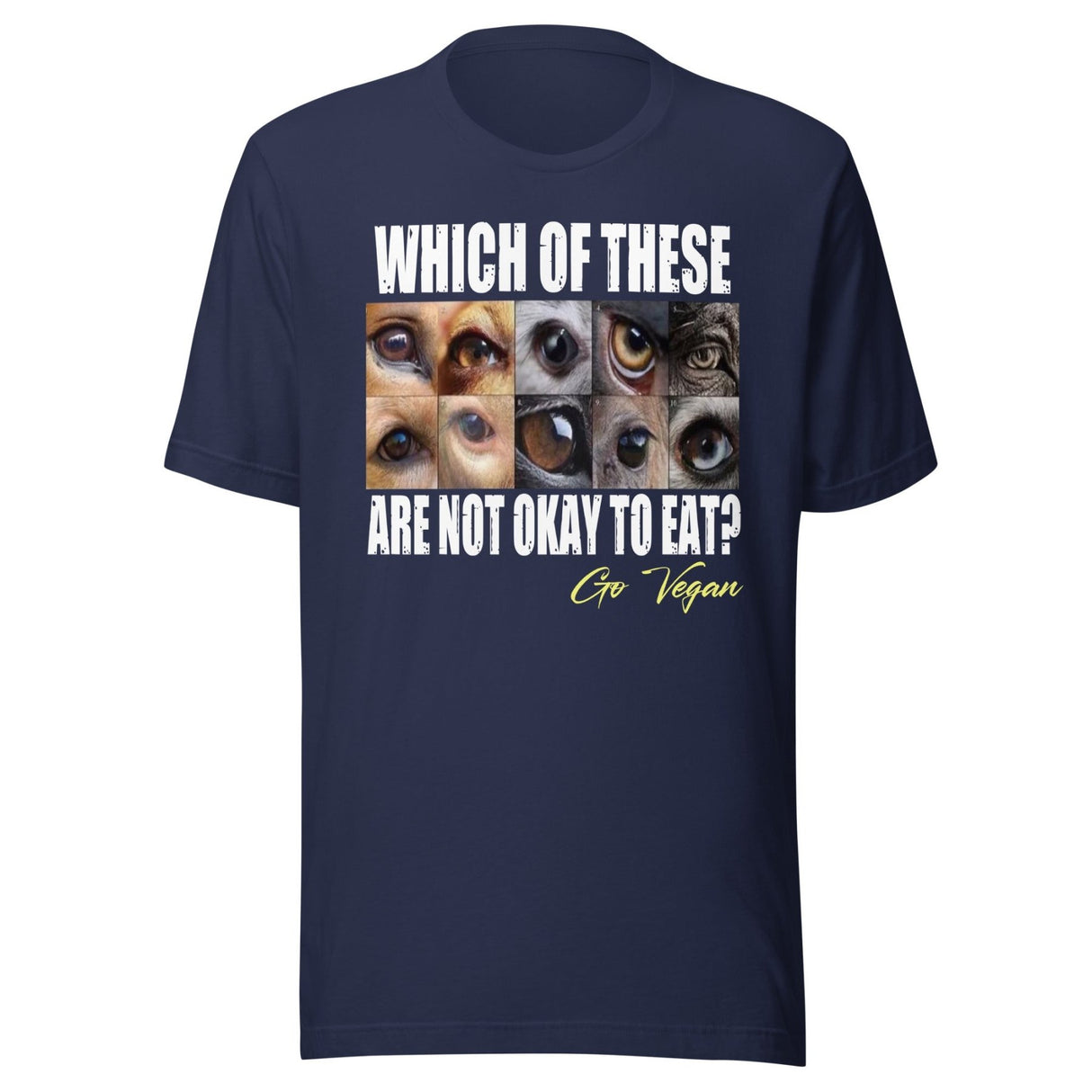 Animal Eyes Go Vegan Shirt