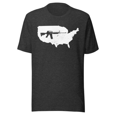 AR - 15 USA Map Shirt