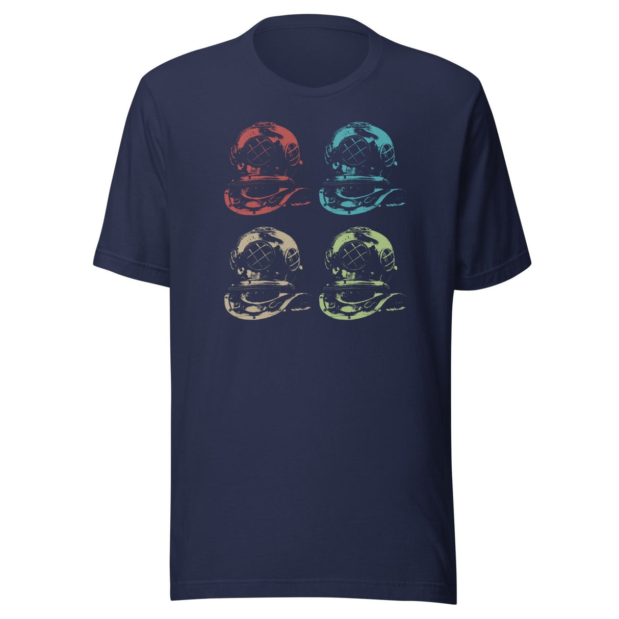 Artistic Deep Sea Diver Helmet Shirt