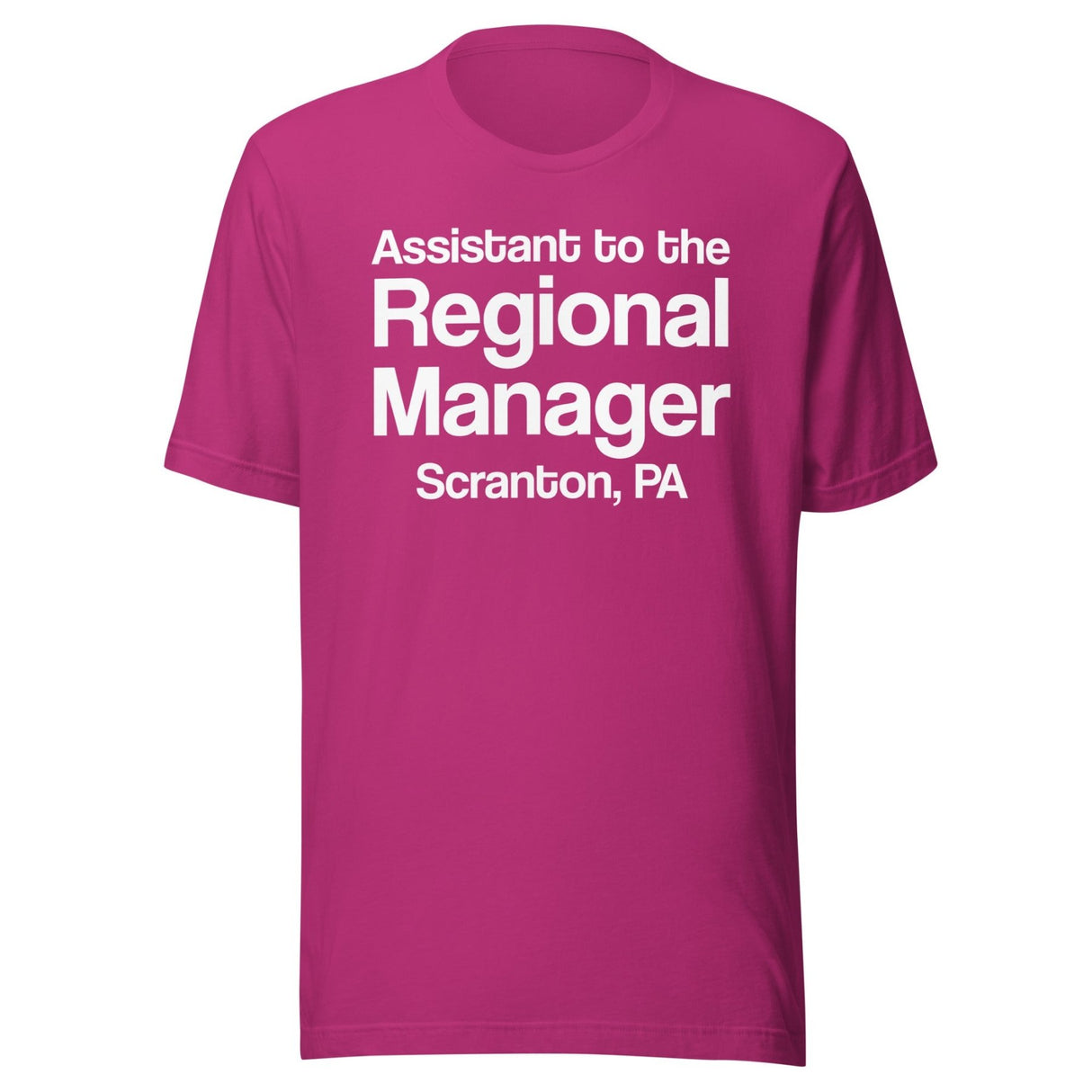 Assistant To The Regional Manager Shirt