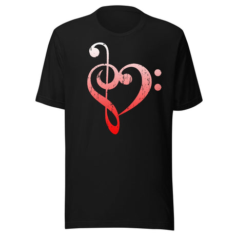 Bass Treble Heart Shirt