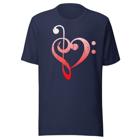 Bass Treble Heart Shirt