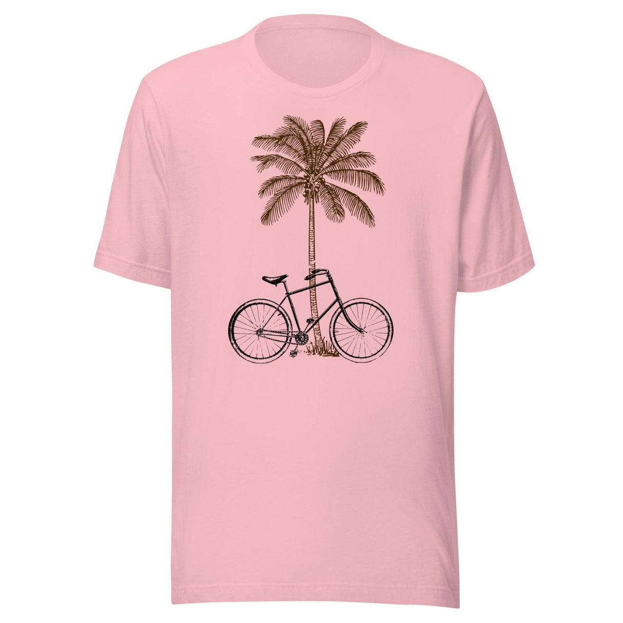 Beach Bike And Palm Tree Shirt