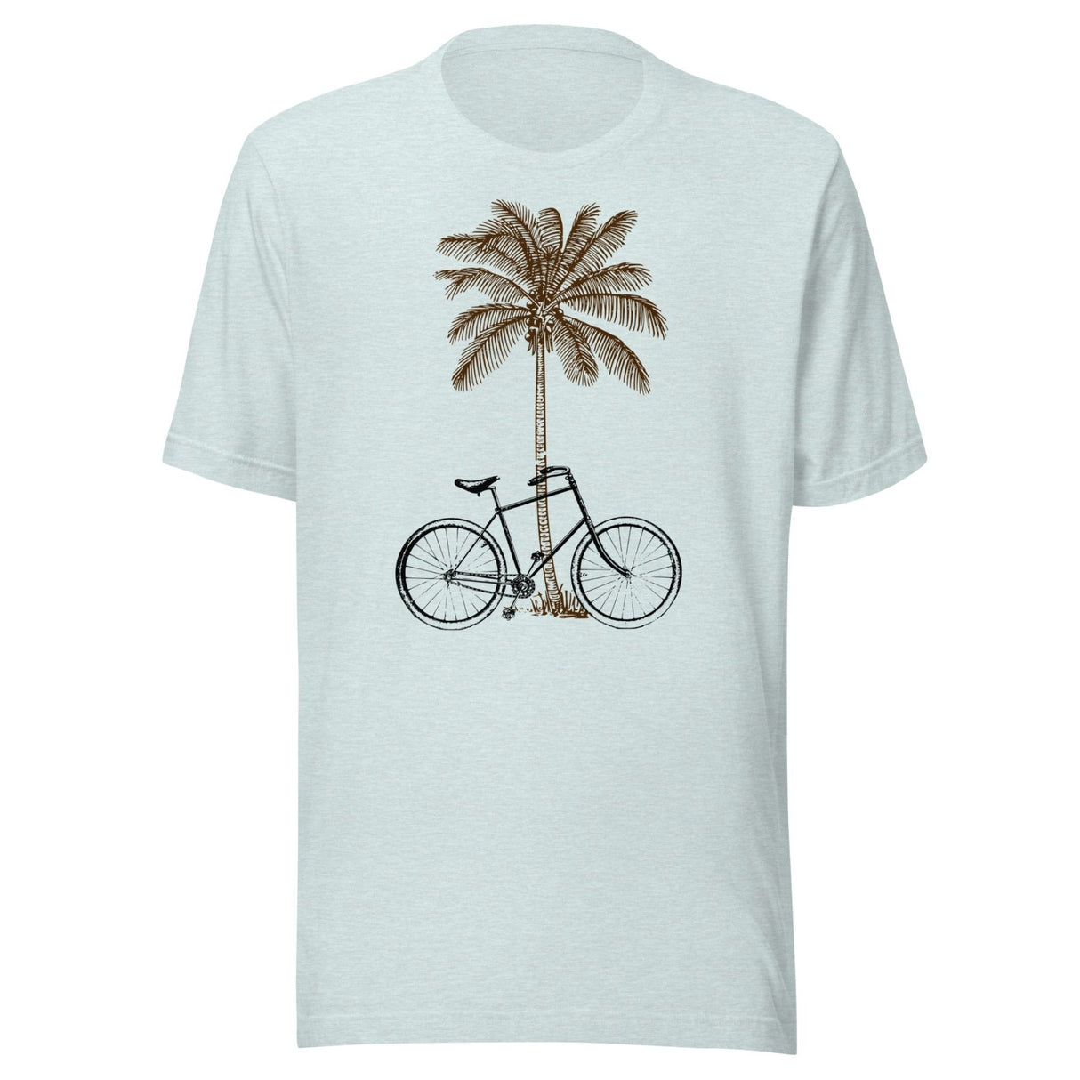 Beach Bike And Palm Tree Shirt