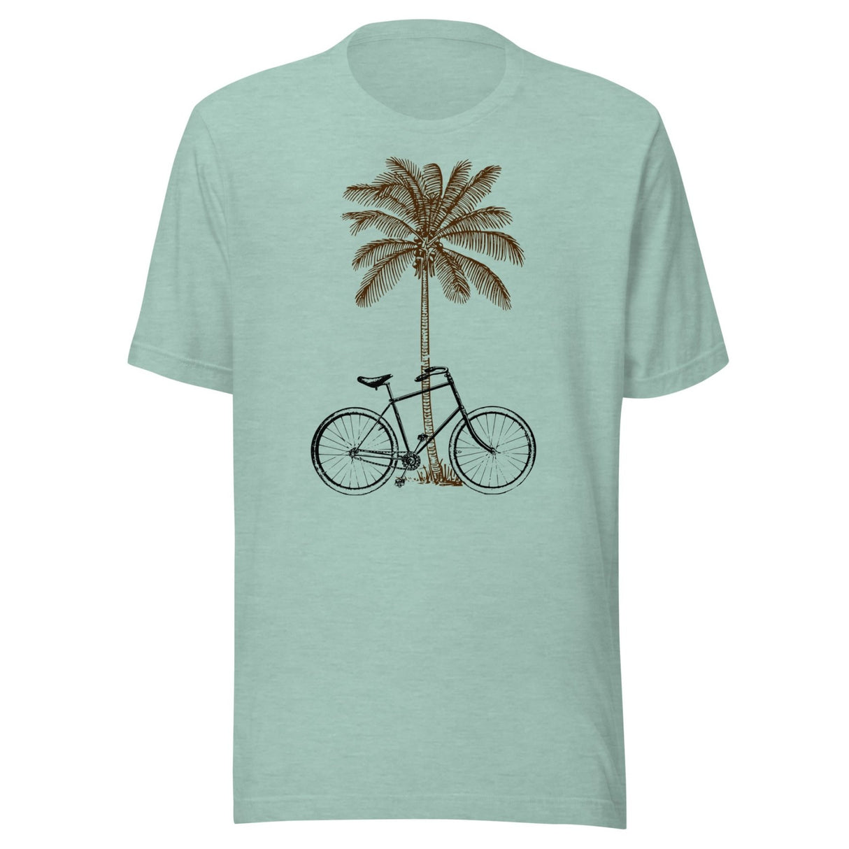 Beach Bike And Palm Tree Shirt