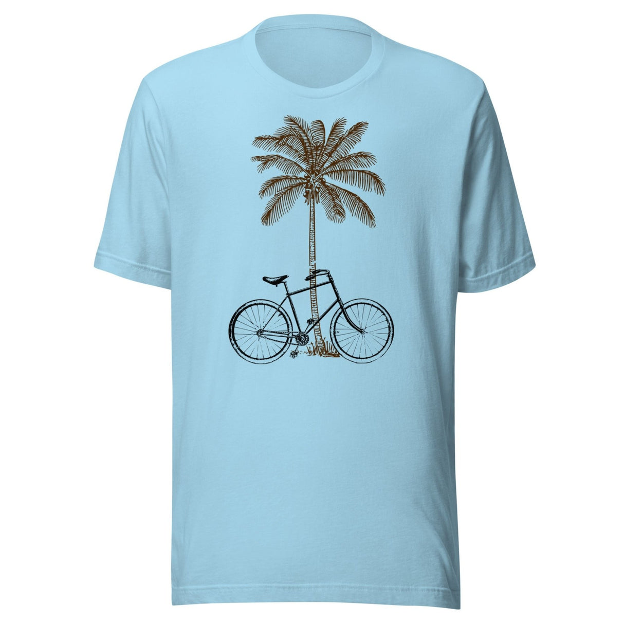 Beach Bike And Palm Tree Shirt