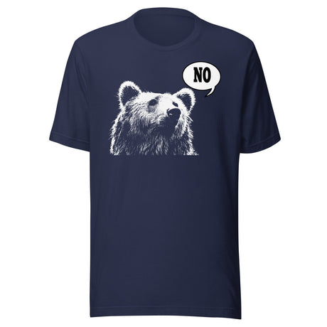 Bear Says No Shirt