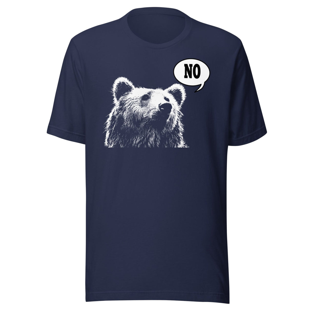 Bear Says No Shirt