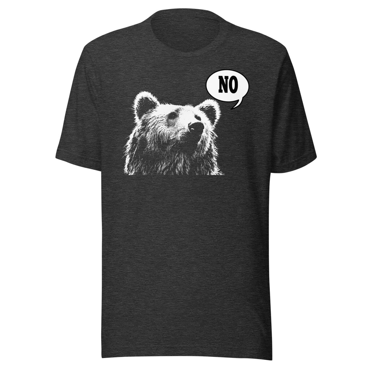 Bear Says No Shirt