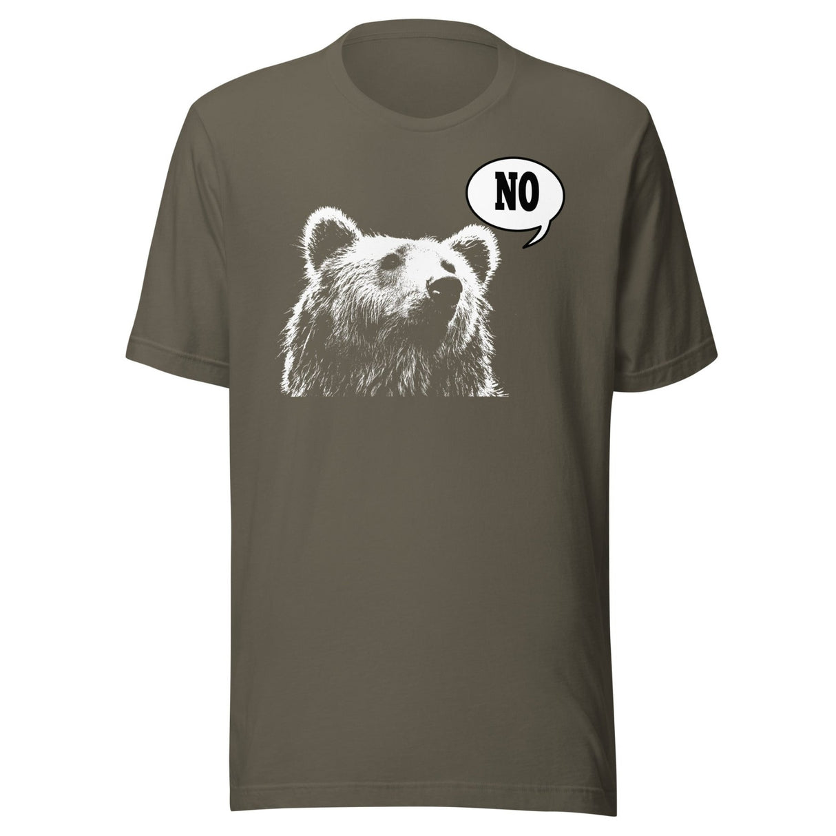 Bear Says No Shirt