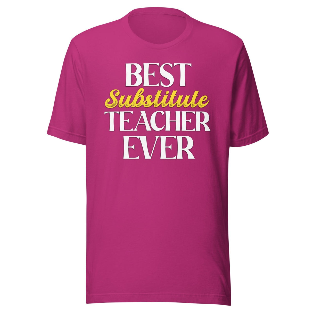 Best Substitute Teacher Ever Shirt