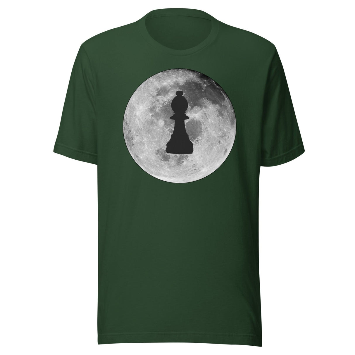 Bishop in the Moon Chess Shirt