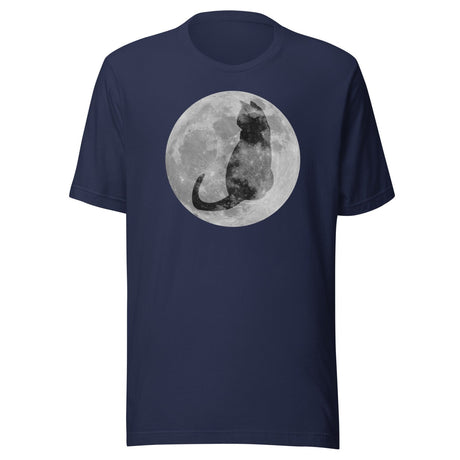 Black Cat In The Moon Shirt
