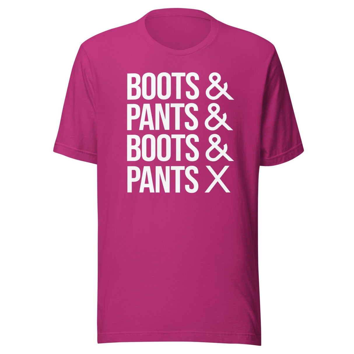 Boots And Pants Shirt