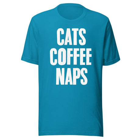 Cats Coffee Naps Shirt