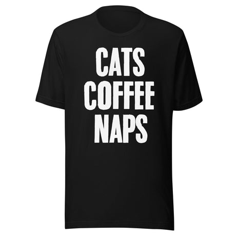 Cats Coffee Naps Shirt