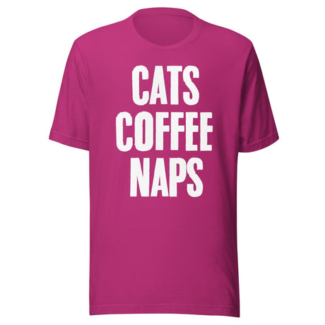 Cats Coffee Naps Shirt