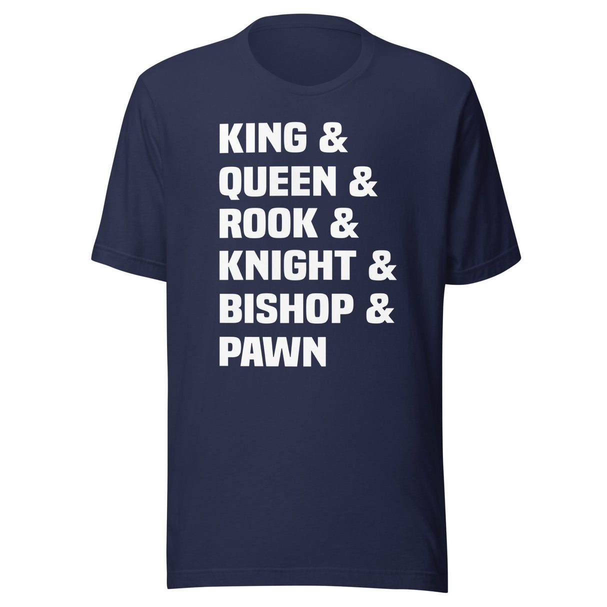 Chess Pieces By Name Shirt