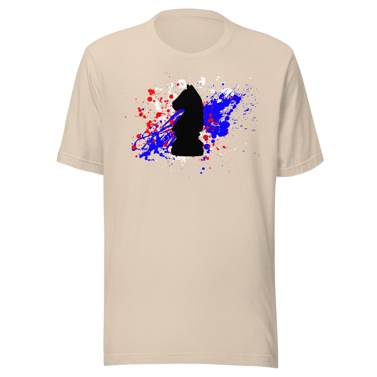 Chess Splatter Paint Knight Shirt