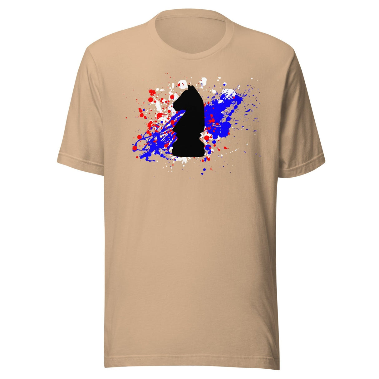 Chess Splatter Paint Knight Shirt