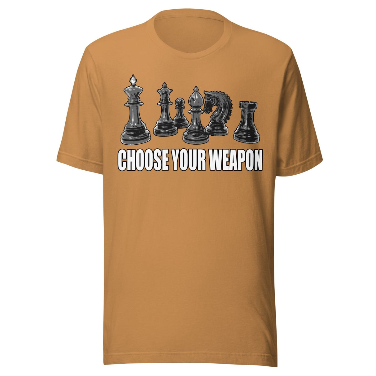 Choose Your Weapon Chess Shirt