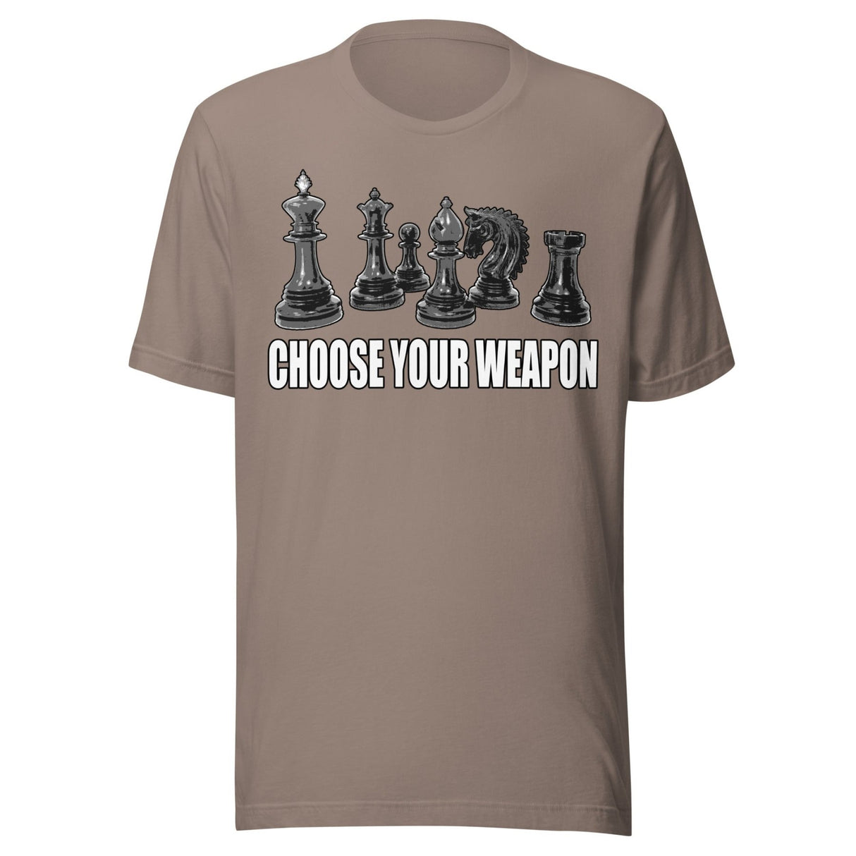 Choose Your Weapon Chess Shirt