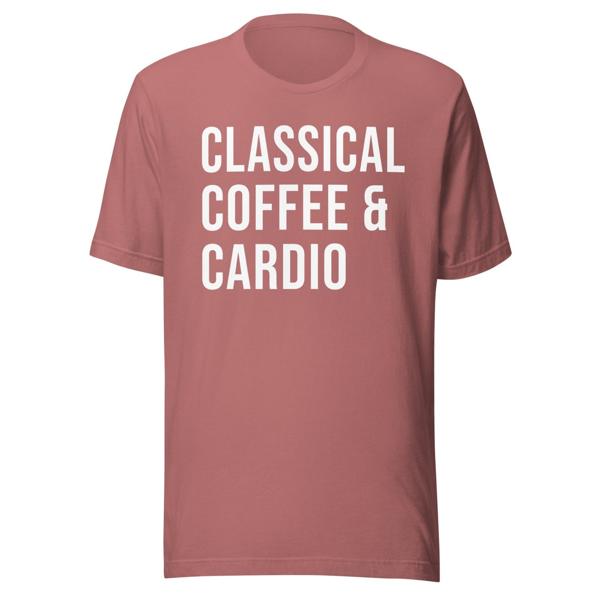 Classical Coffee and Cardio Gym Shirt