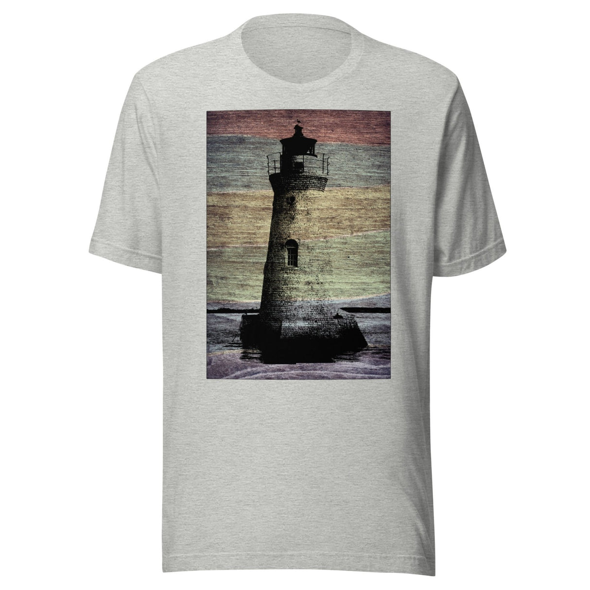 Cockspur Lighthouse Wood Etching Shirt