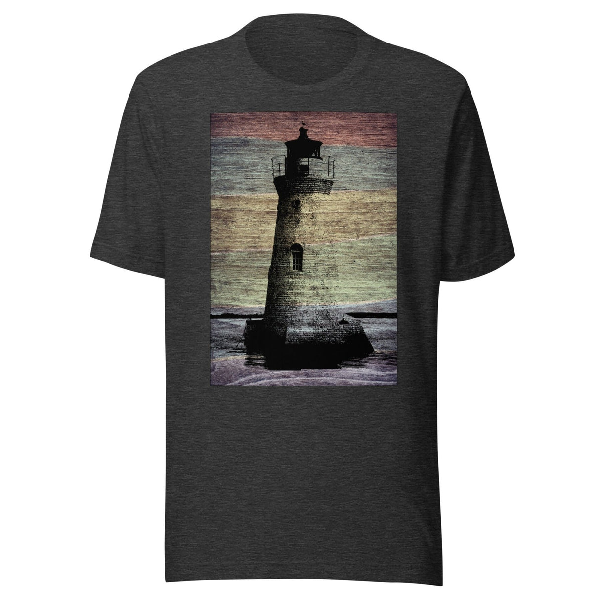 Cockspur Lighthouse Wood Etching Shirt