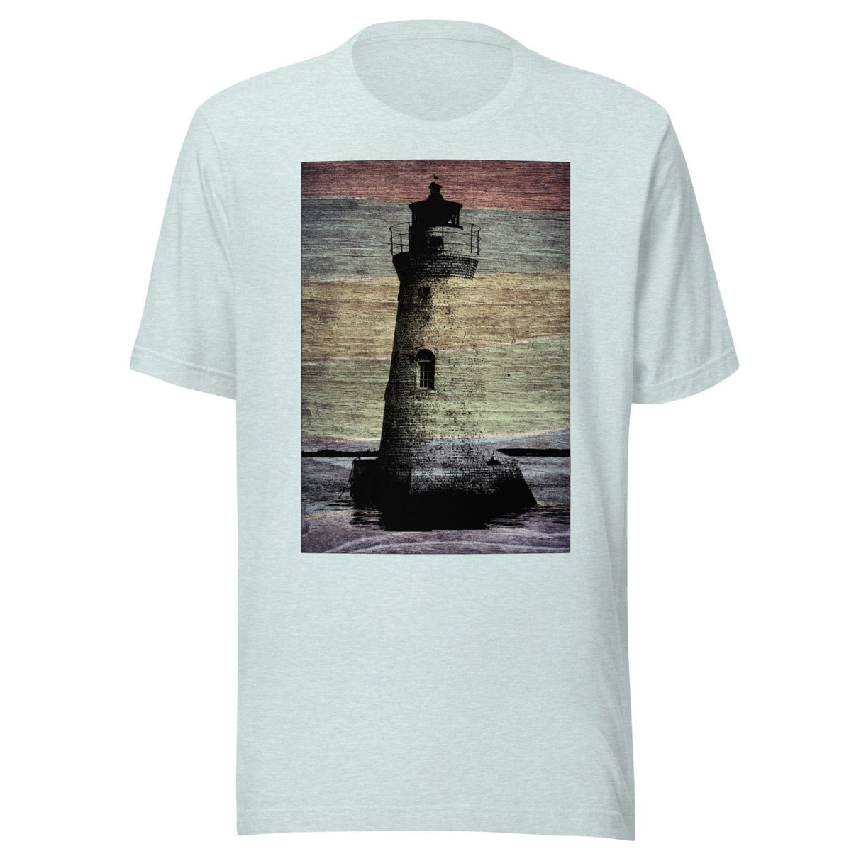 Cockspur Lighthouse Wood Etching Shirt