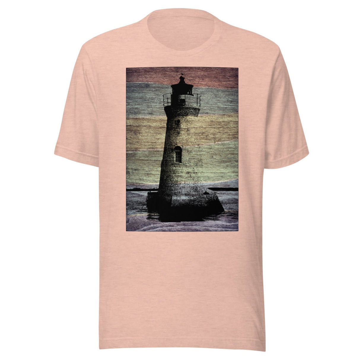 Cockspur Lighthouse Wood Etching Shirt