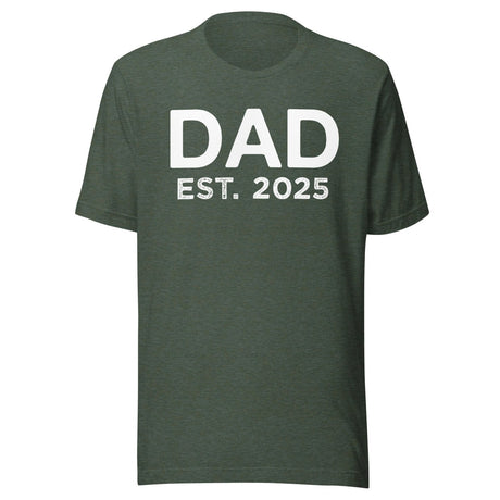 Dad Established 2025 Shirt
