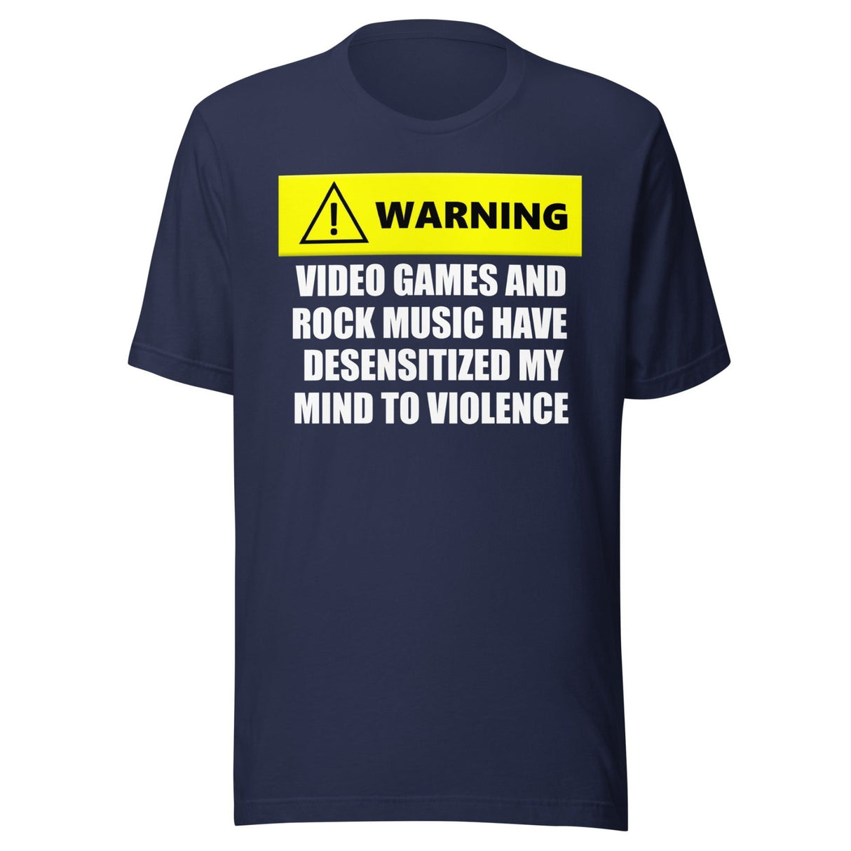 Desensitized by Video Games and Rock Music Shirt