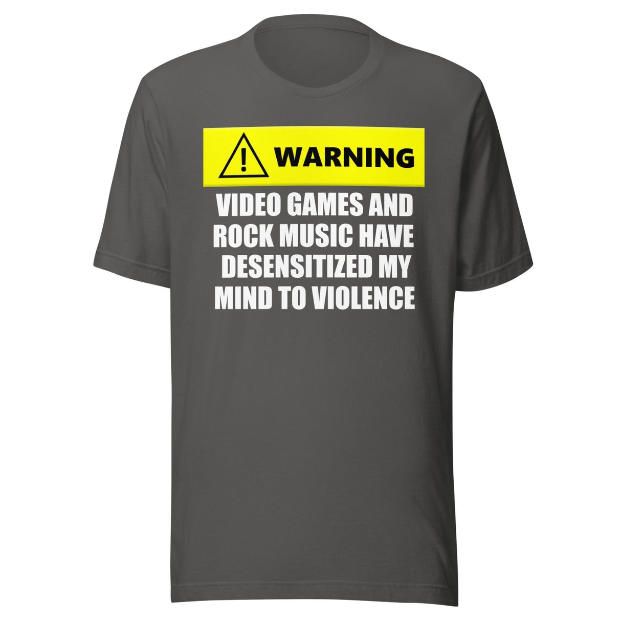 Desensitized by Video Games and Rock Music Shirt