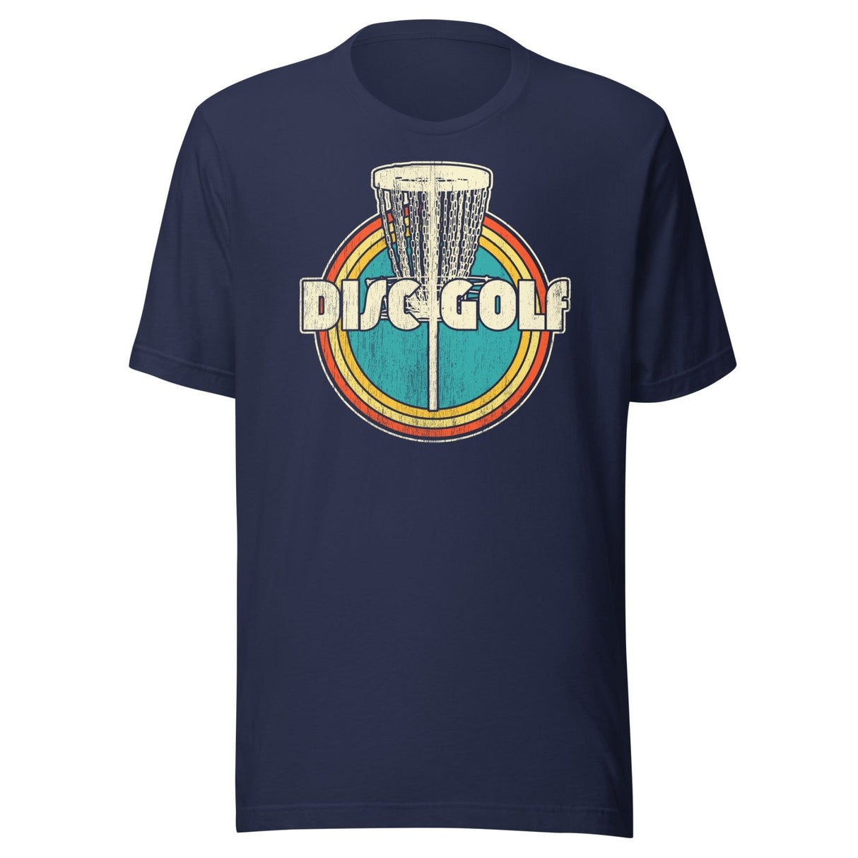 Distressed Vintage Disc Golf Shirt