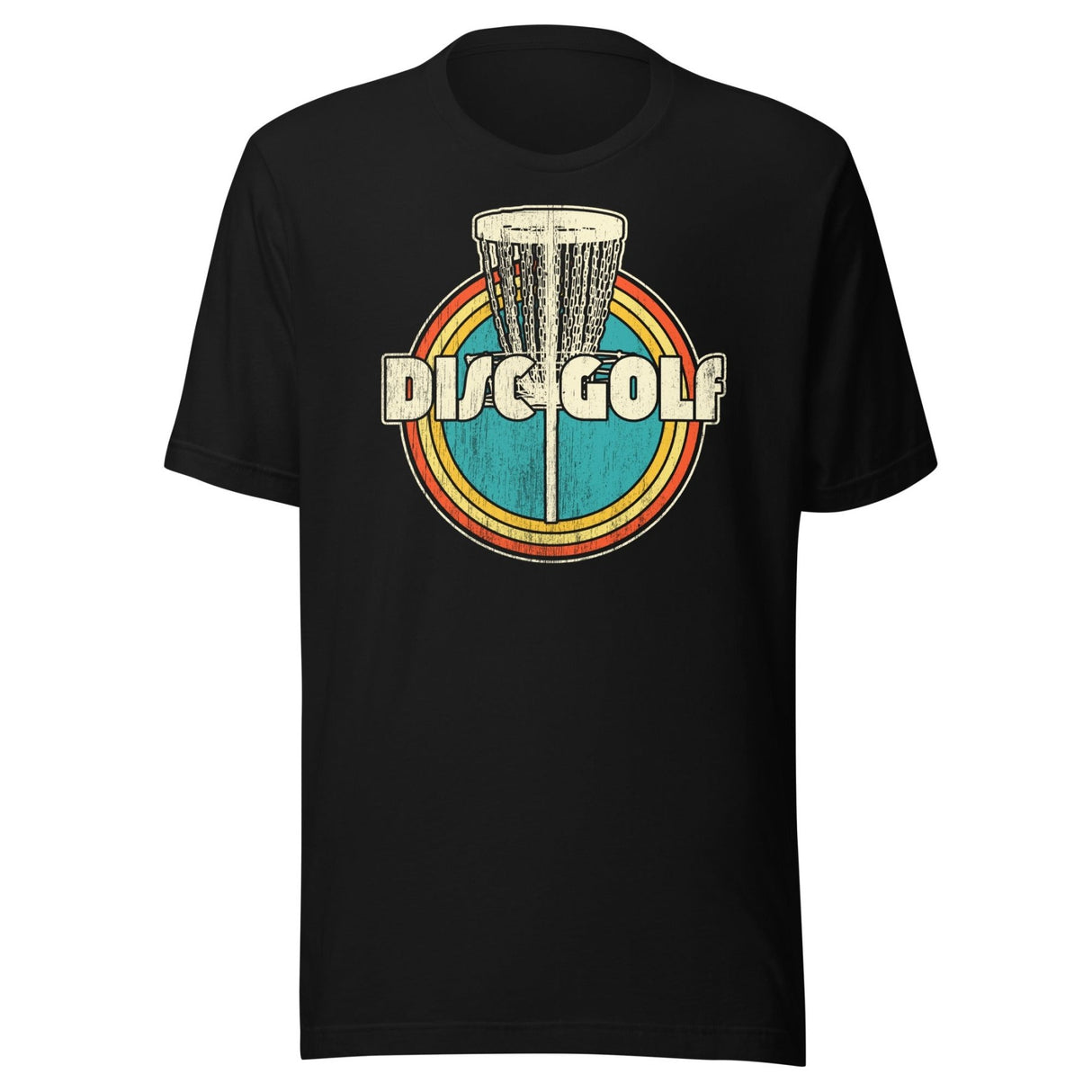 Distressed Vintage Disc Golf Shirt