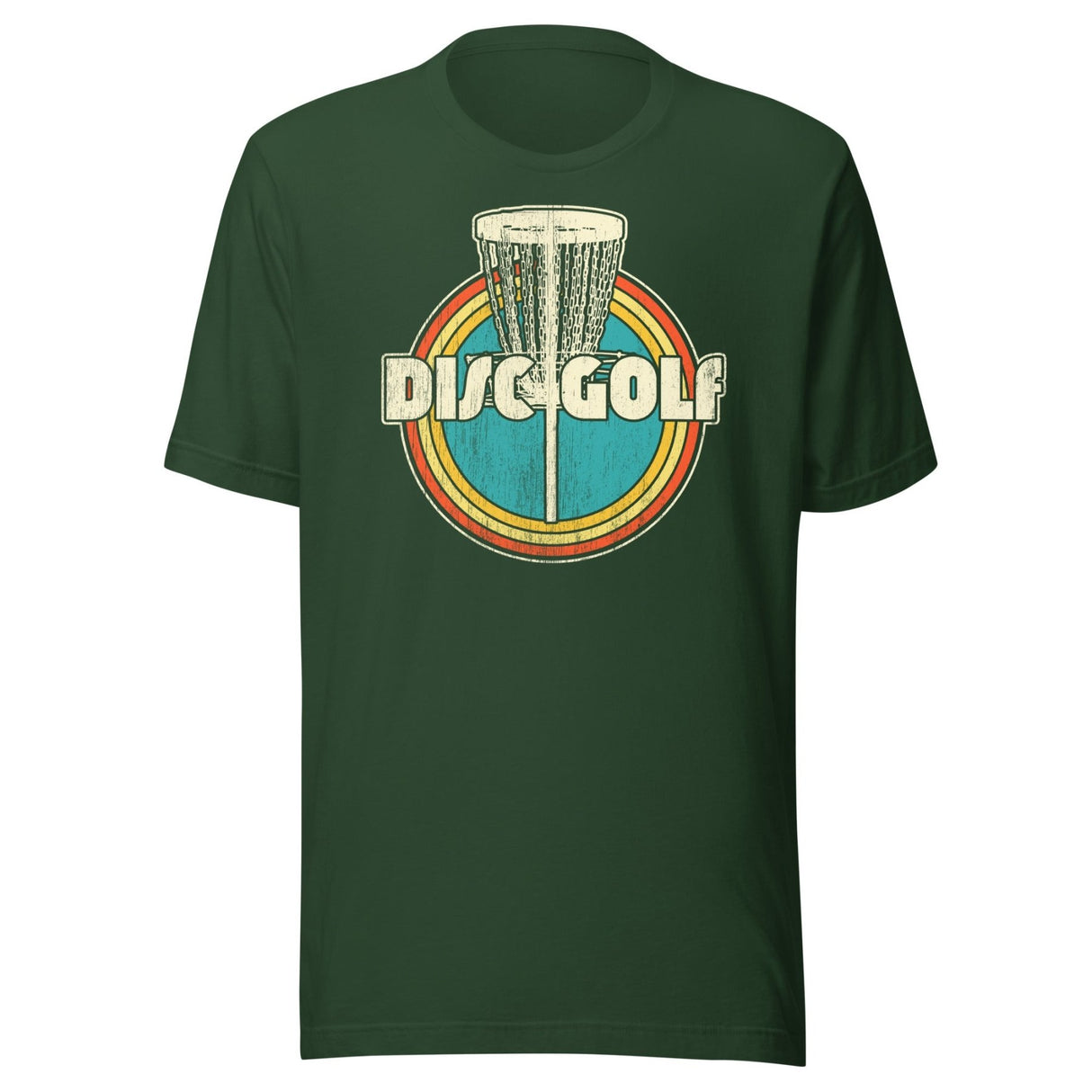 Distressed Vintage Disc Golf Shirt