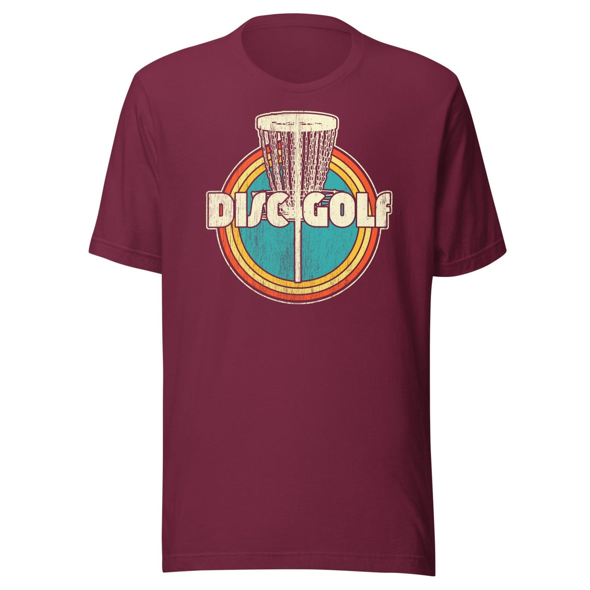 Distressed Vintage Disc Golf Shirt