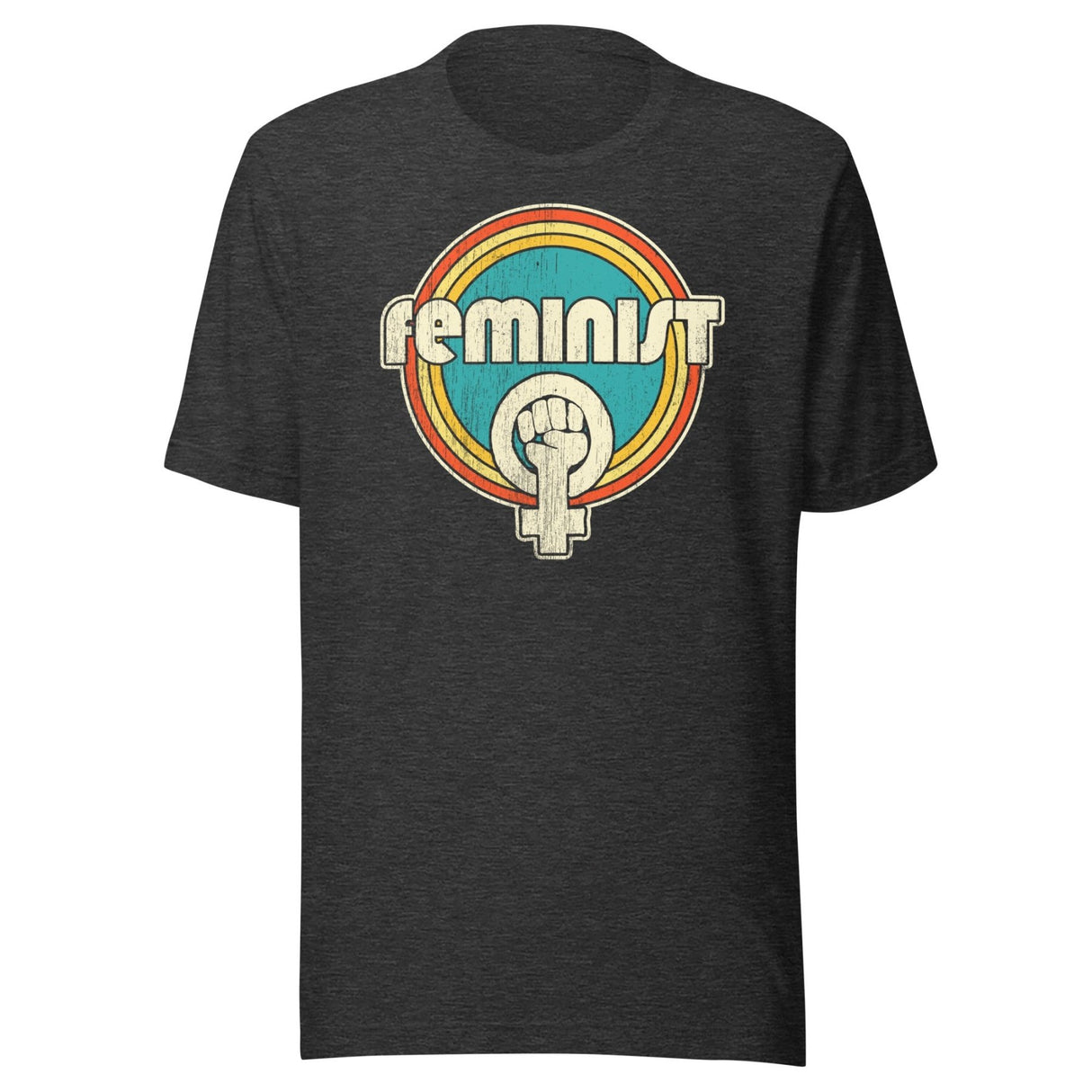Distressed Vintage Feminist Shirt