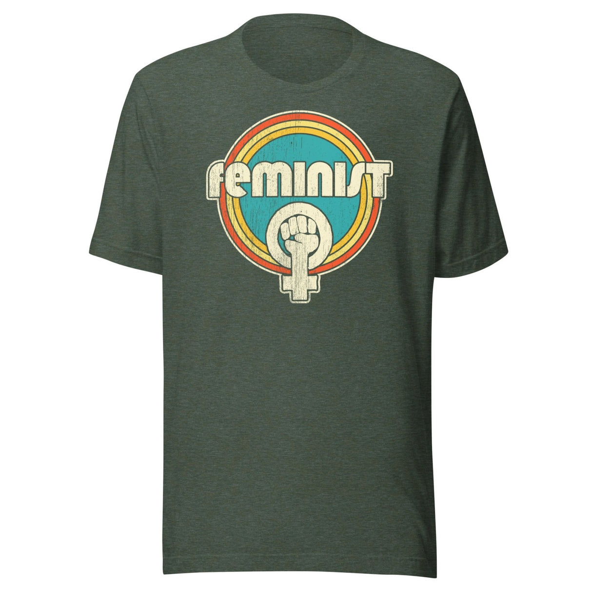 Distressed Vintage Feminist Shirt