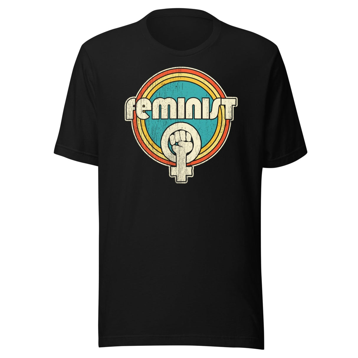Distressed Vintage Feminist Shirt