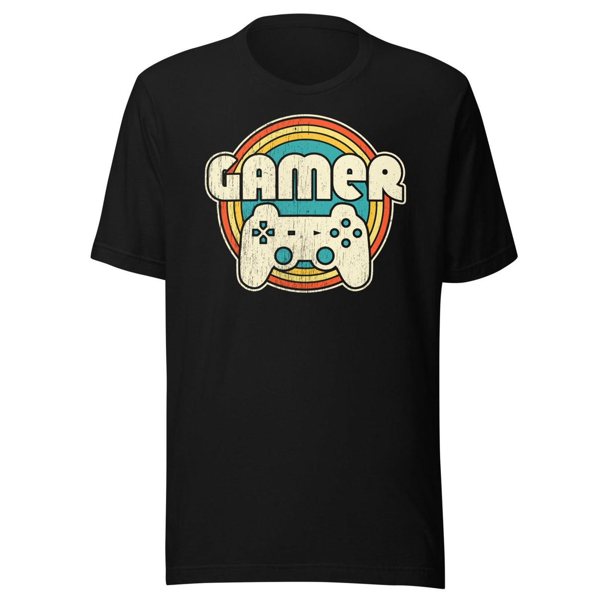 Distressed Vintage Gamer Shirt