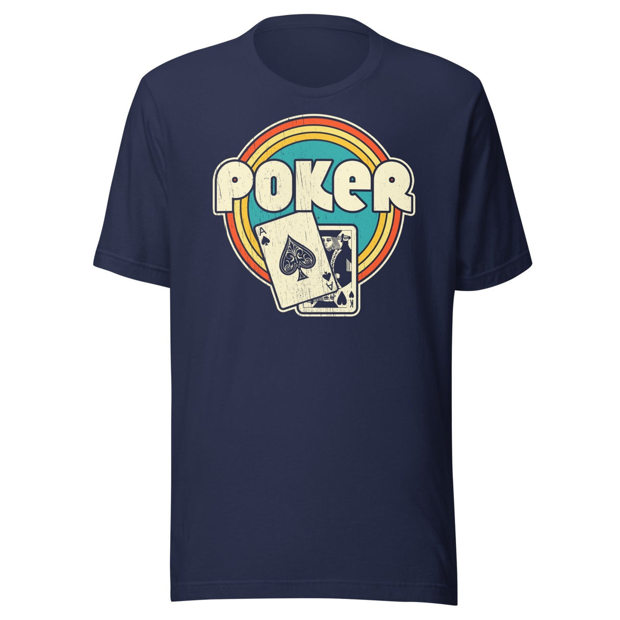 Distressed Vintage Poker Shirt