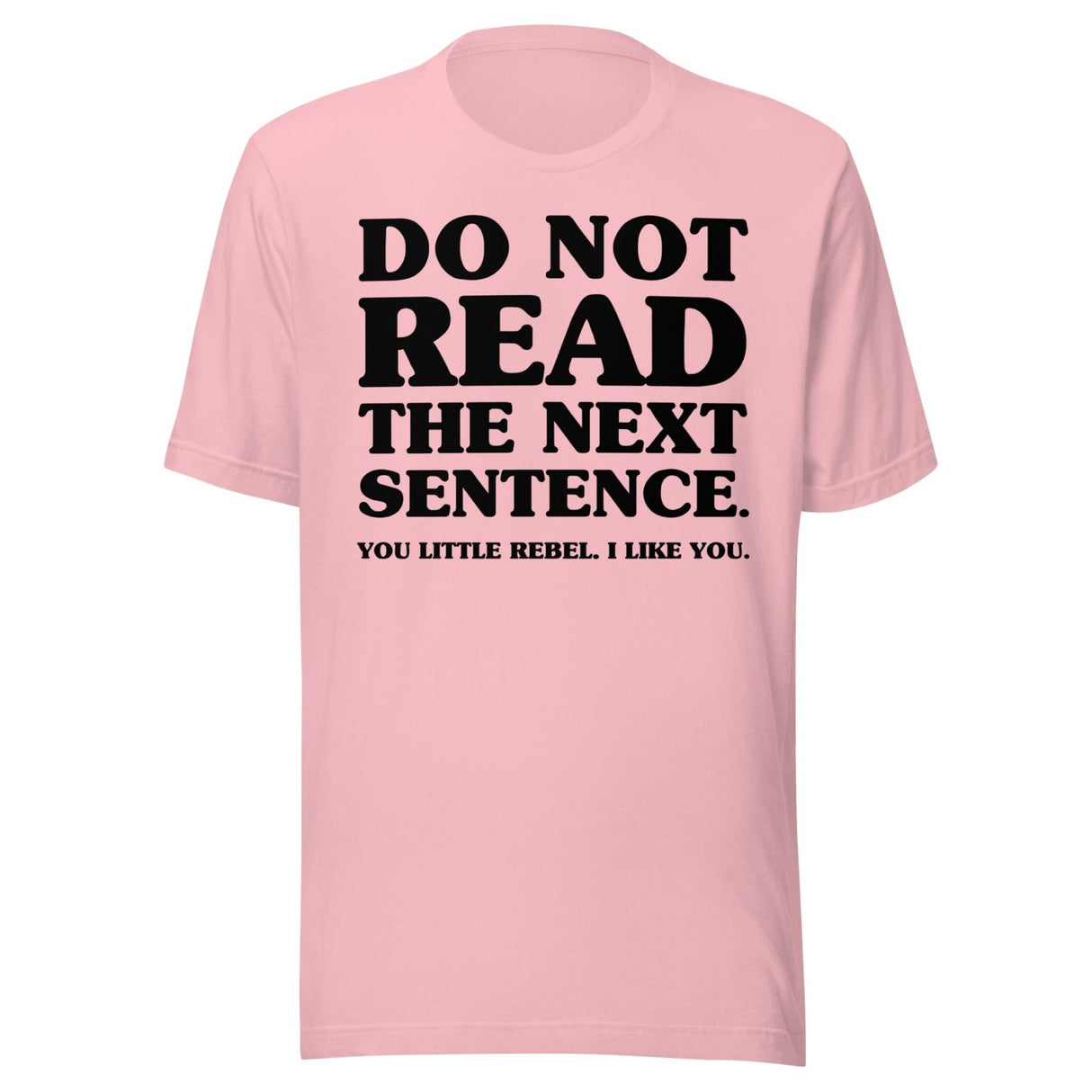 Do Not Read The Next Sentence Little Rebel Shirt