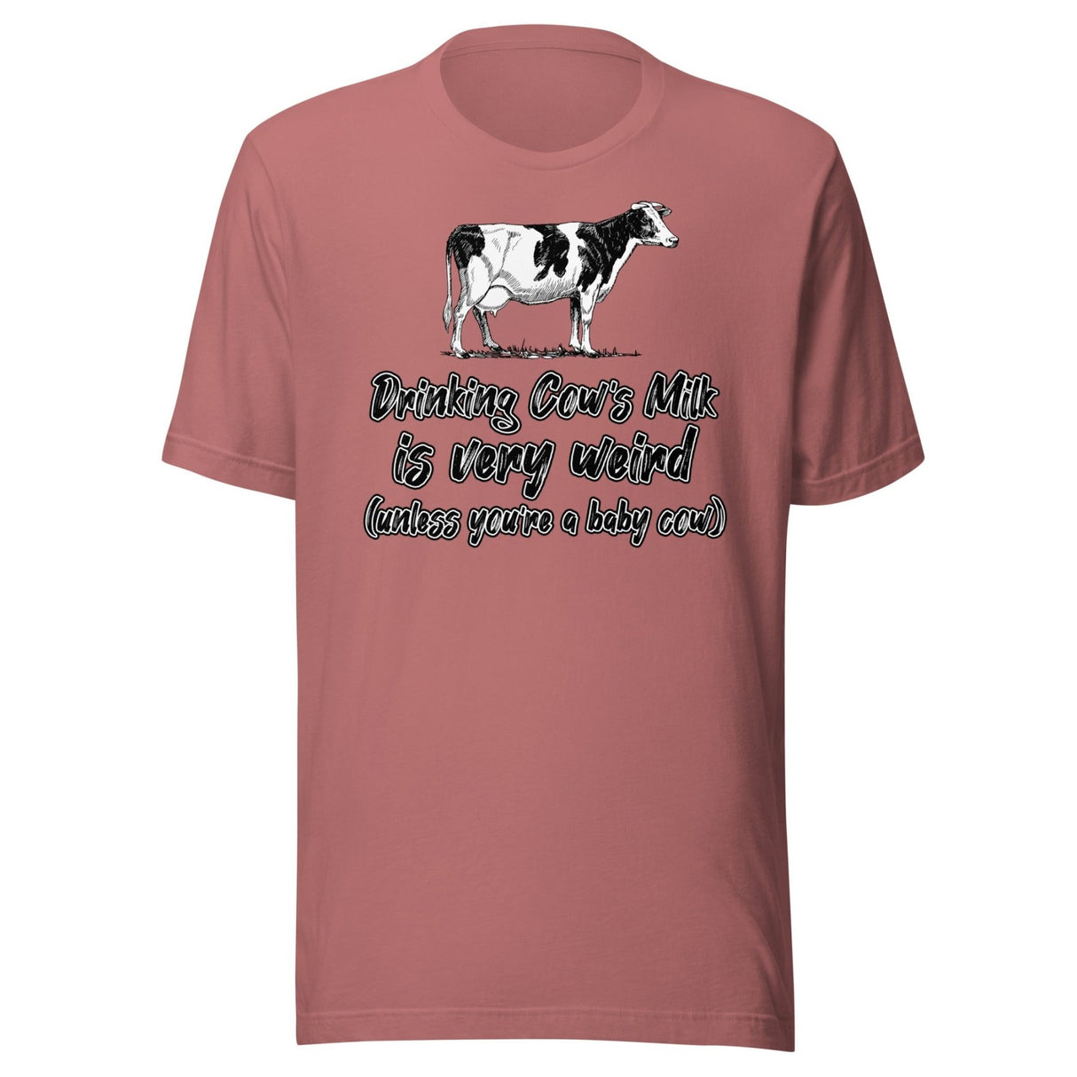 Drinking Cow's Milk is Very Weird Shirt