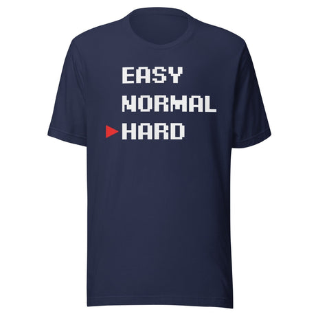 Easy Normal Hard Vintage Gamer Shirt