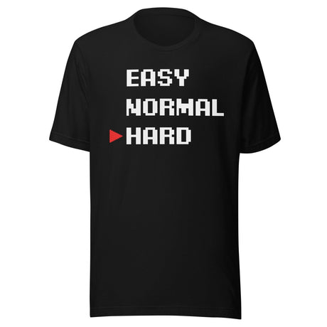 Easy Normal Hard Vintage Gamer Shirt
