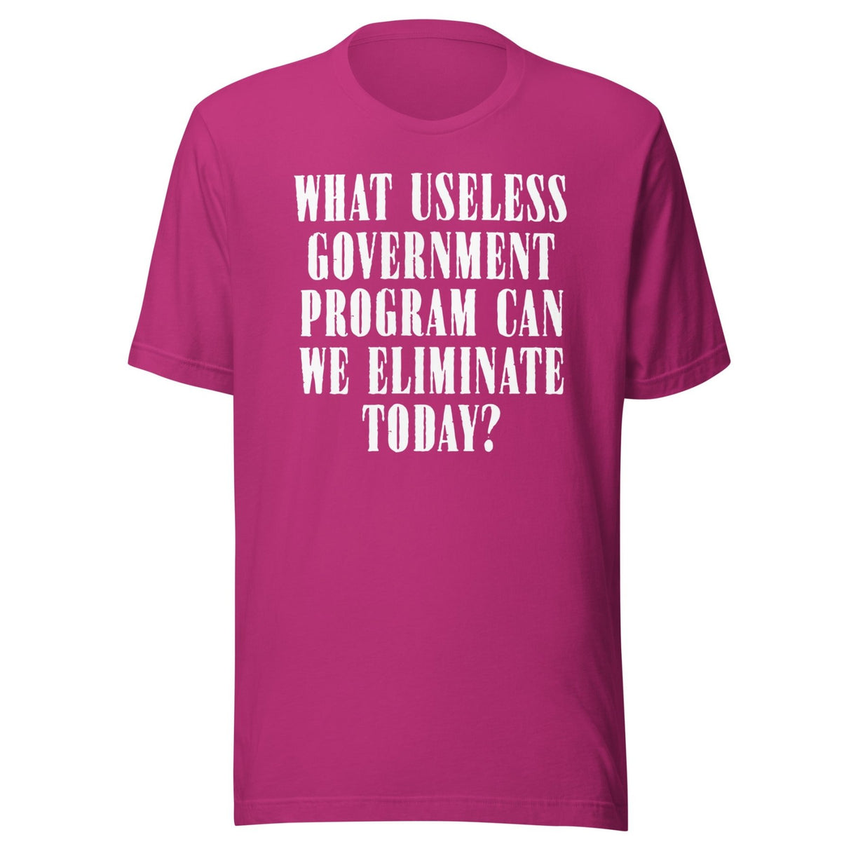 Eliminate Useless Government Programs Shirt
